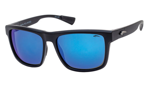 Matte Black / Blue Revo