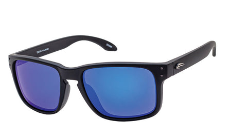 Matte Black / Blue Revo