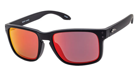 Matte Black / Red Revo