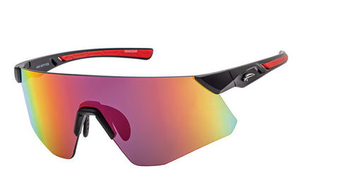 Matte Black / Red Revo