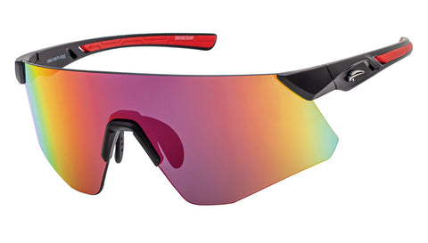 Matte Black / Red Revo