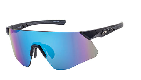 Matte Grey / Blue Revo