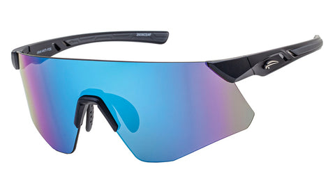 Matte Grey / Blue Revo