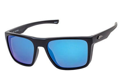 Matte Black / Blue Revo