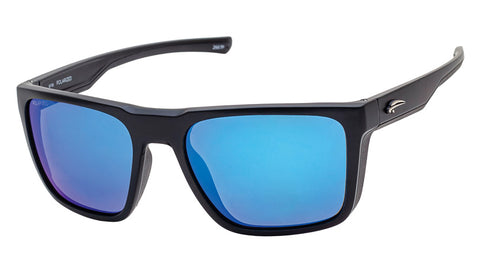 Matte Black / Blue Revo