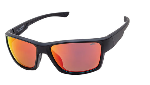 Matte Black / Red Revo