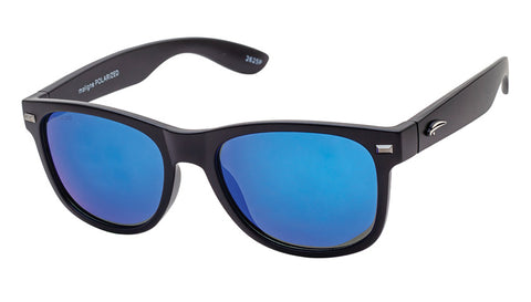 Matte Black / Blue Revo