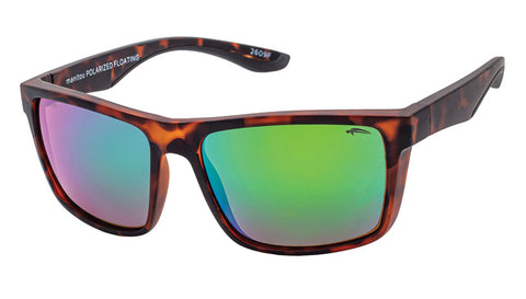 Matte Demi Brown / Green Revo