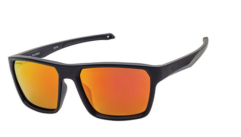 Matte Black / Red Revo