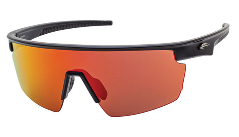 Matte Black / Red Revo